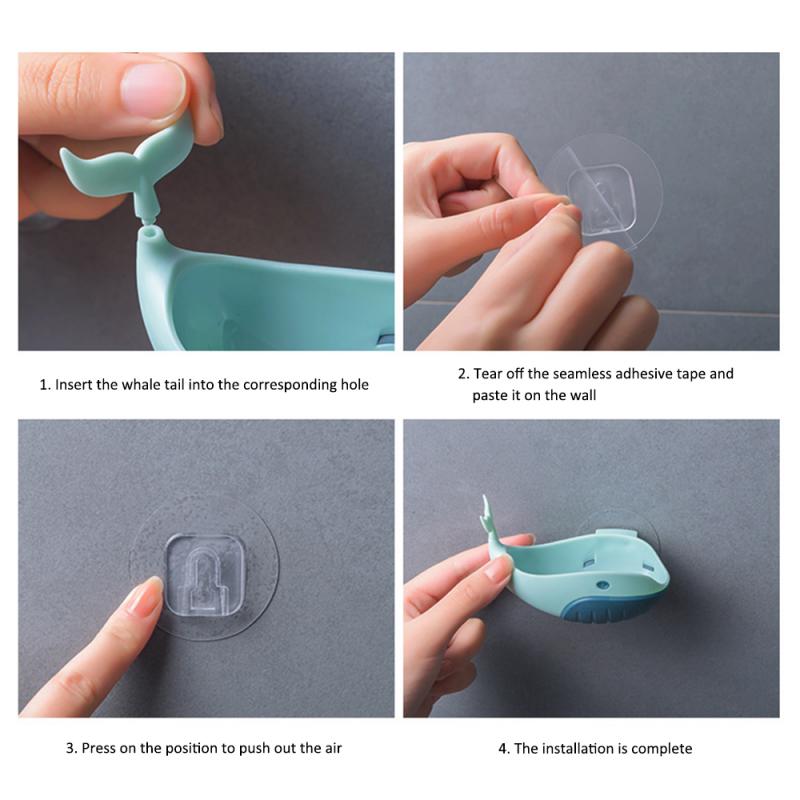 Cute Fish Soap Box Bathroom Soap Holder Dish Plate Tray Soap Dishes Case Supplies Bathroom Storage Hardware для дома и кухни