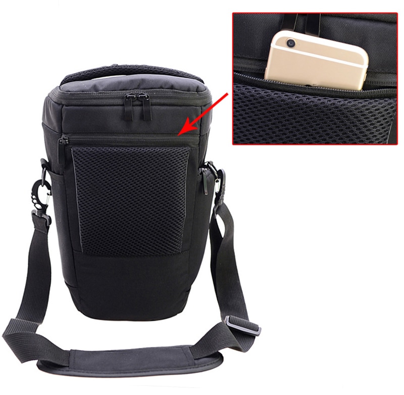 DSLR Camera Bag Case pouch For Nikon D810 D850 D610 D750 D3X D90 D300 with 70-200mm shockproof shoulder bag XXXL