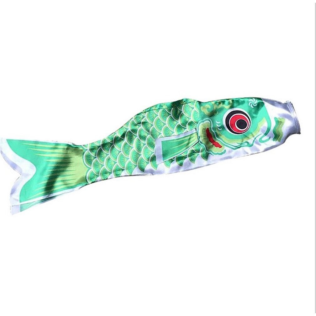 55cm Koi Nobori étanche japonais carpe vent chaussette Streamer suspendus coloré poisson drapeau décor cerf-volant Koinobori pour les enfants