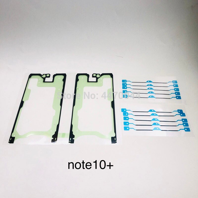 10 Stk/partij Front Behuizing Frame Bezel Lijm Waterdichte Lijm Sticker Voor Samsung Gaxaxy Note 10 9 8 S9 S8 Plus s7edge