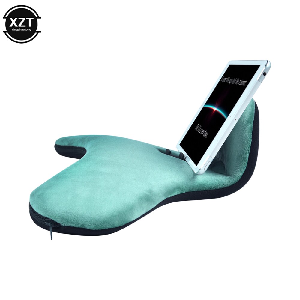 Desktop Handy Tablet Faul Halterung Lesen Kissen Büro Handy Halterung Handgelenk Drei Winkel Kann Gereinigt werden: blue