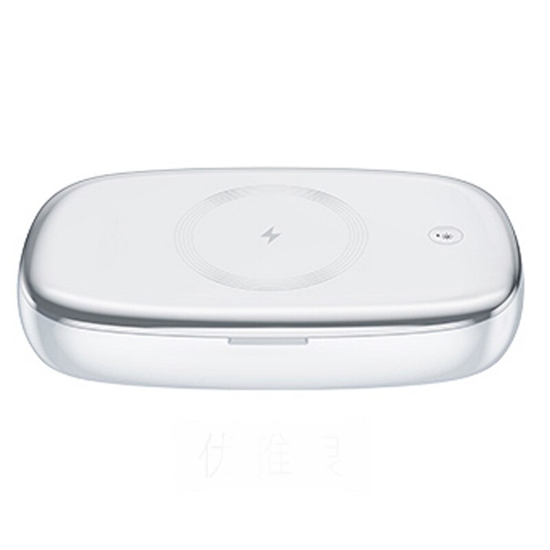 Esterilizador UV para teléfono, limpiador de máscara, limpiador Personal, caja de desinfección con aromaterapia y cargador inalámbrico para teléfono móvil: Default Title