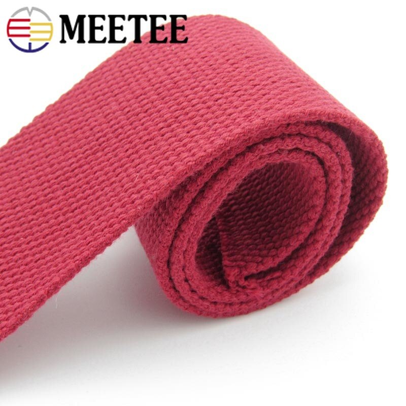 3Meter 50mm Dicke 2mm Leinwand Polyester Baumwolle Gurtband Etikett Band Taschen Rucksack Gurtband Voreingenommenheit Bindung Band DIY NäHenne Handwerk