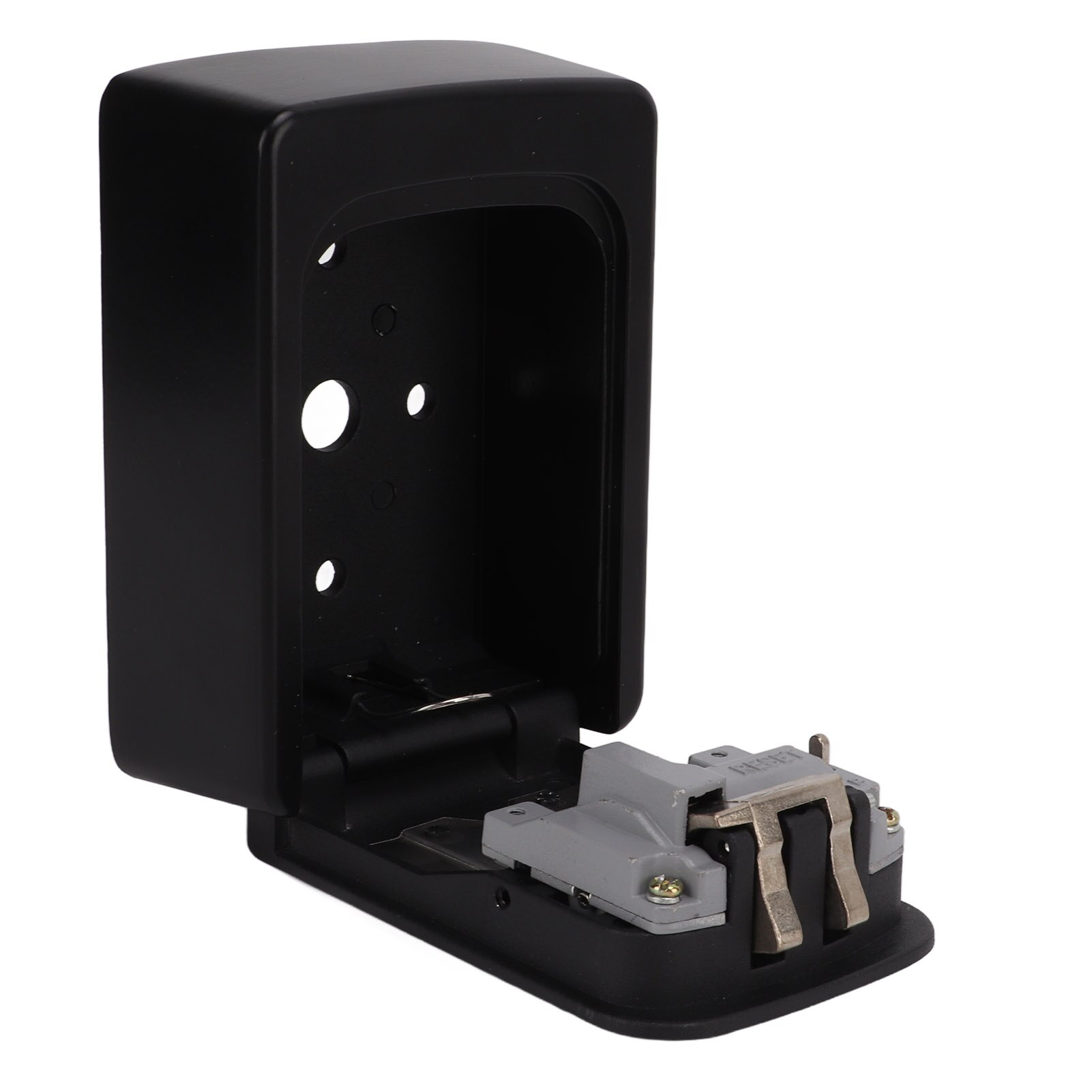 Key Storage Lock Box Wall Mounted Security 4 Digit Combination Key Lockbox for Outdoor Indoor