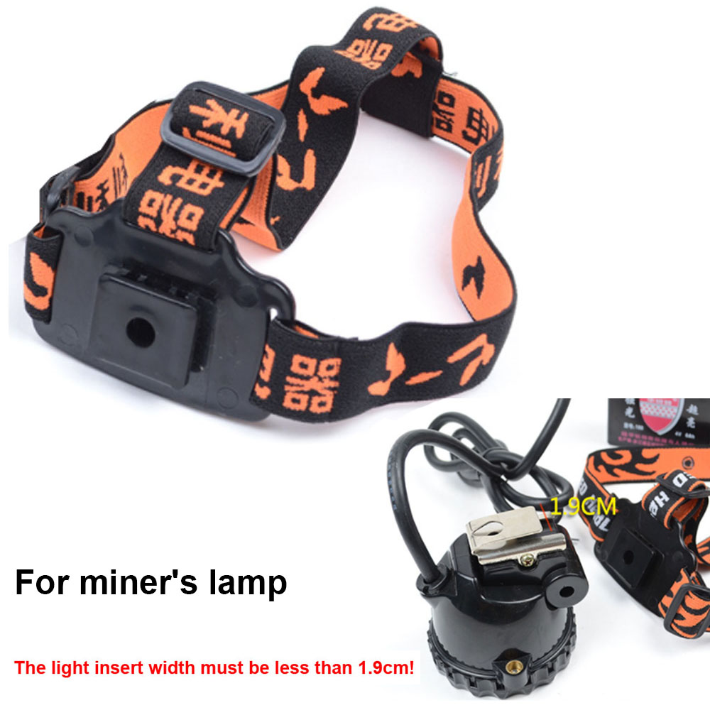 Varias bandas para la cabeza de linterna, correa ajustable elástica de nailon, soporte de montaje Frontal lateral para linterna LED, lámpara de faro: K