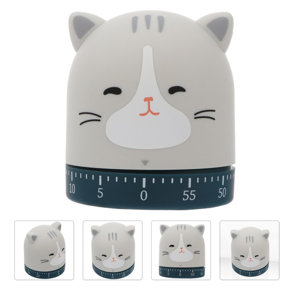 Cartoon Kitchen Timer Manual Mechanical Baking Cooking 60 Minute Timer