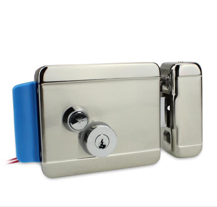 Stainless steel outdoor Electric Gate Door Lock Secure Electric metallic Lock Electronic Door Lock for intercom gate door