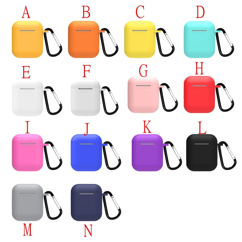 Mini Weichen Silikon Fall Für Apple Airpods Stoßfest Abdeckung Für Apple AirPods Kopfhörer Cases Ultra Dünne Luft Schoten Protector Fall J