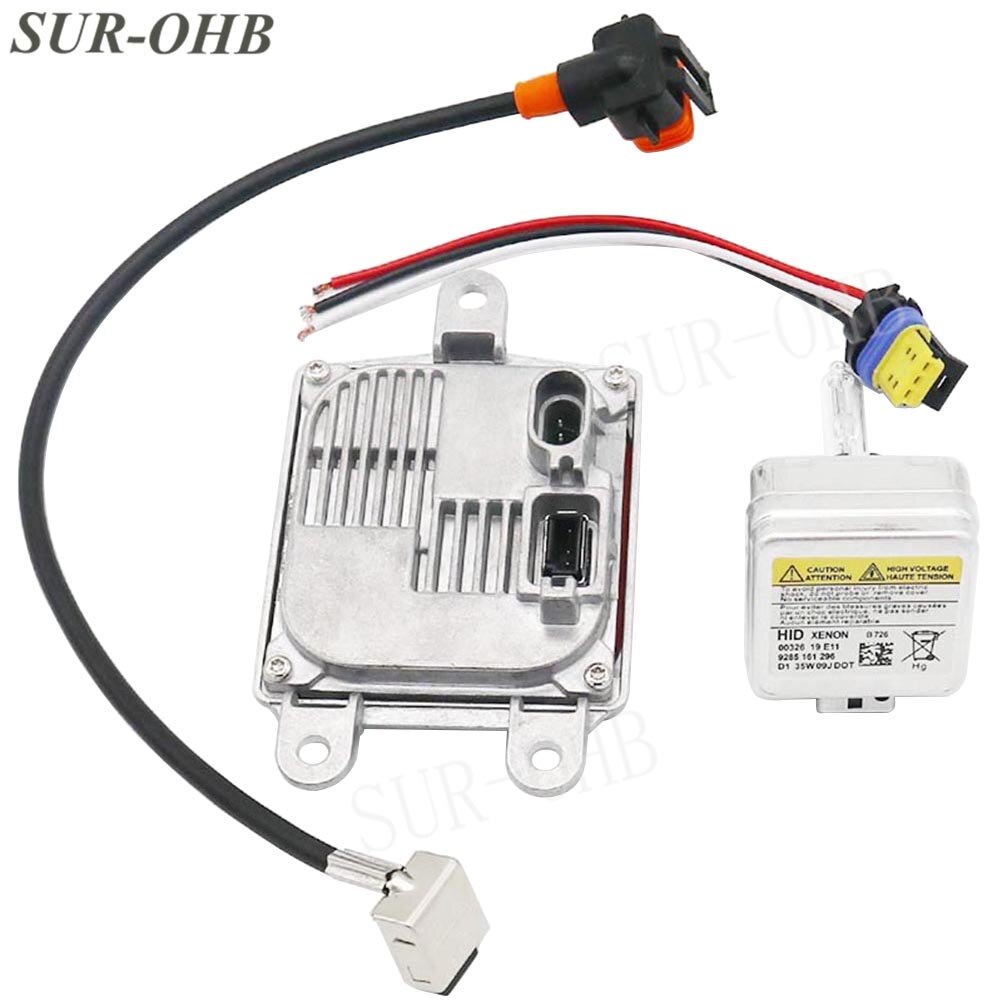 xenon 10r-0413266 d1s d1r frontlys gjemte seg ballast kontrollenhet modul 35 xt 5-d1 12v til Ford - 10 r 0413266 kabel 4300k 6000k pære: 6000k sett
