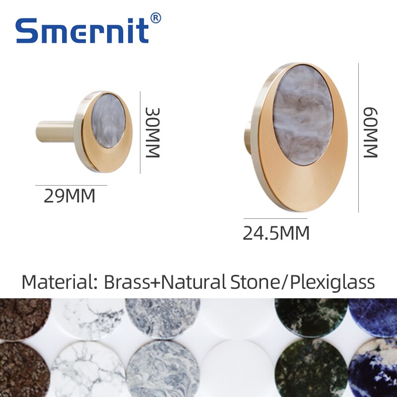 Brass Door Handles Stylish Modern Kitchen Cabinet Handle Simple Hooking Door Handle for Wardrobe Dresser