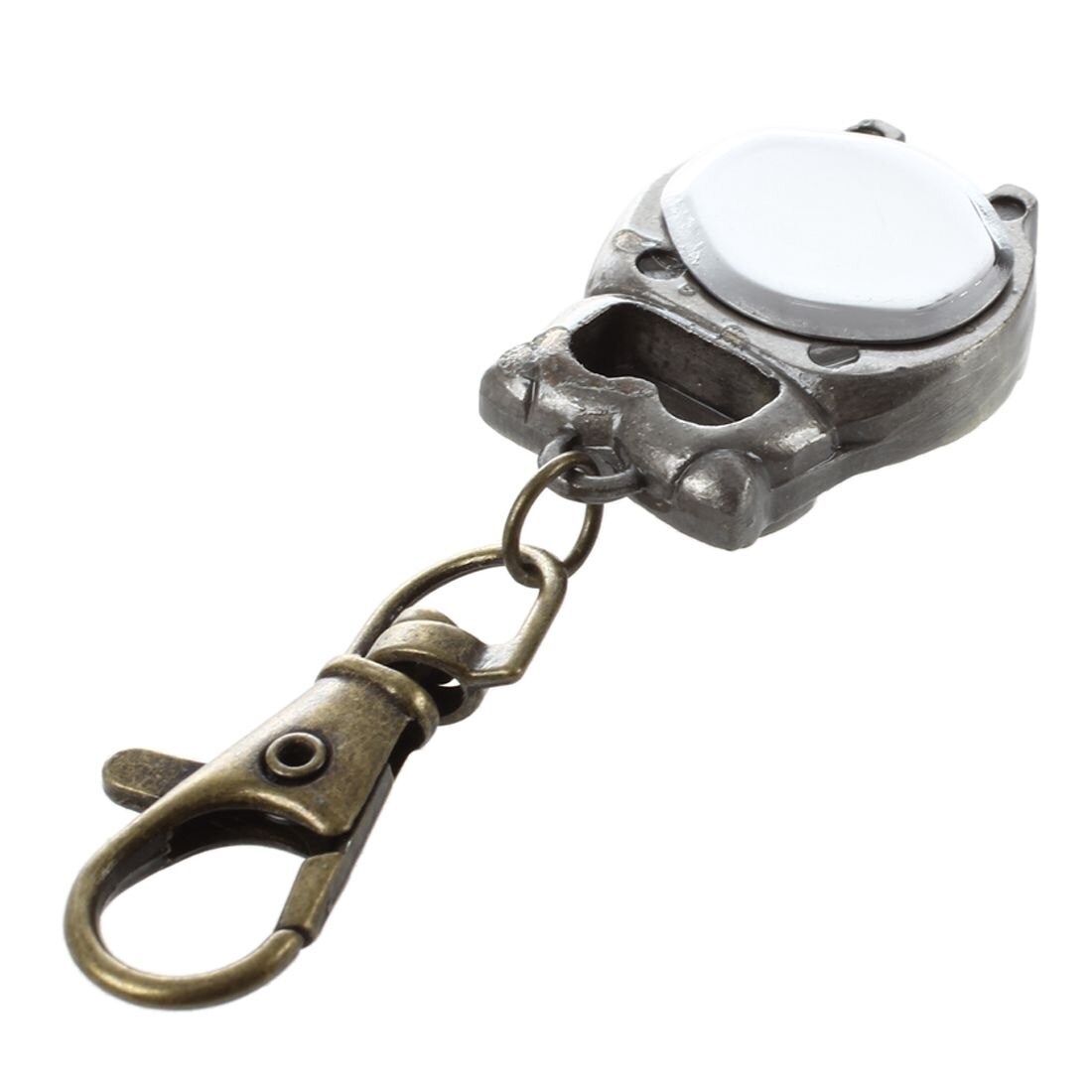 Nyckelring klocka nyckelring uggla form fickur , 37 x 24mm