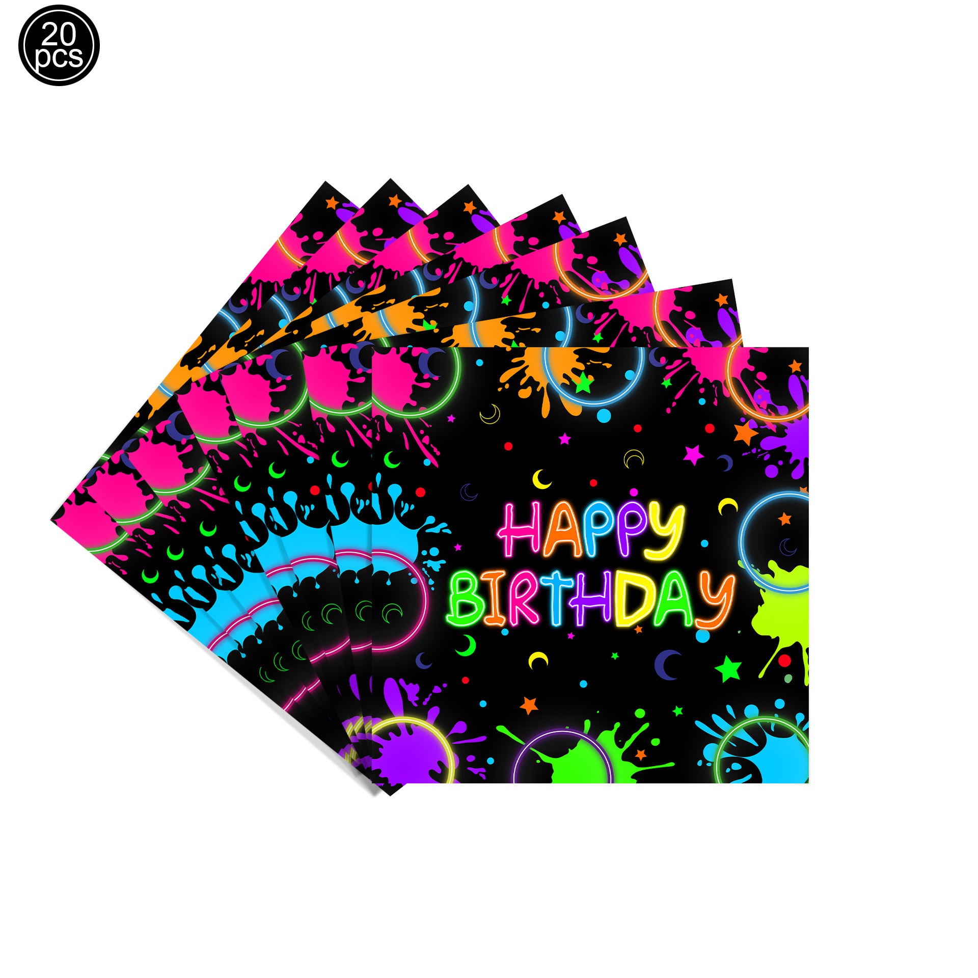 Gants magiques fluorescents lumineux, fournitures de fête qui brillent dans la nuit, néon, fête du nouvel an, mains, doigt, veilleuse, décoration: Gris clair
