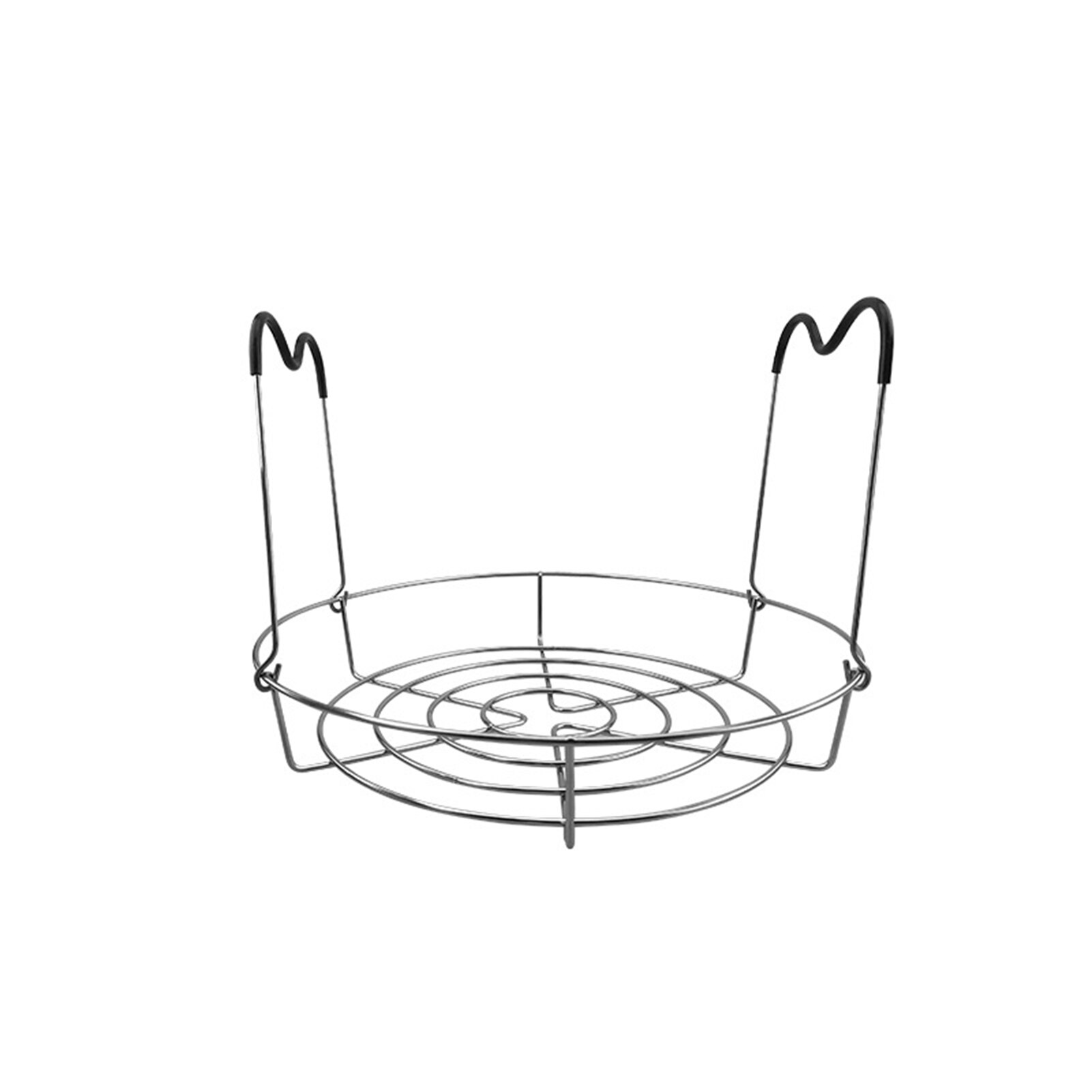 Stainless Steel Beer Bottle Carrier Holder Kitchen Storage Can Rack with Handle: A