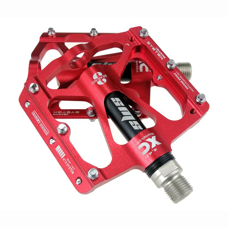Bicycle Pedal Aluminum Alloy Mountain MTB Pedal Road Cycling Sealed 3 Bearings Pedals for BMX Ultra-Light Bicycle: A4