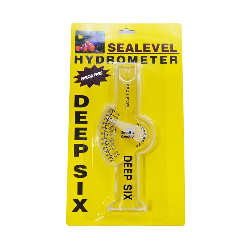 Sea water density meter Density meter Sea water hydrometer For aquarium Sea water salinity meter: Rectangle