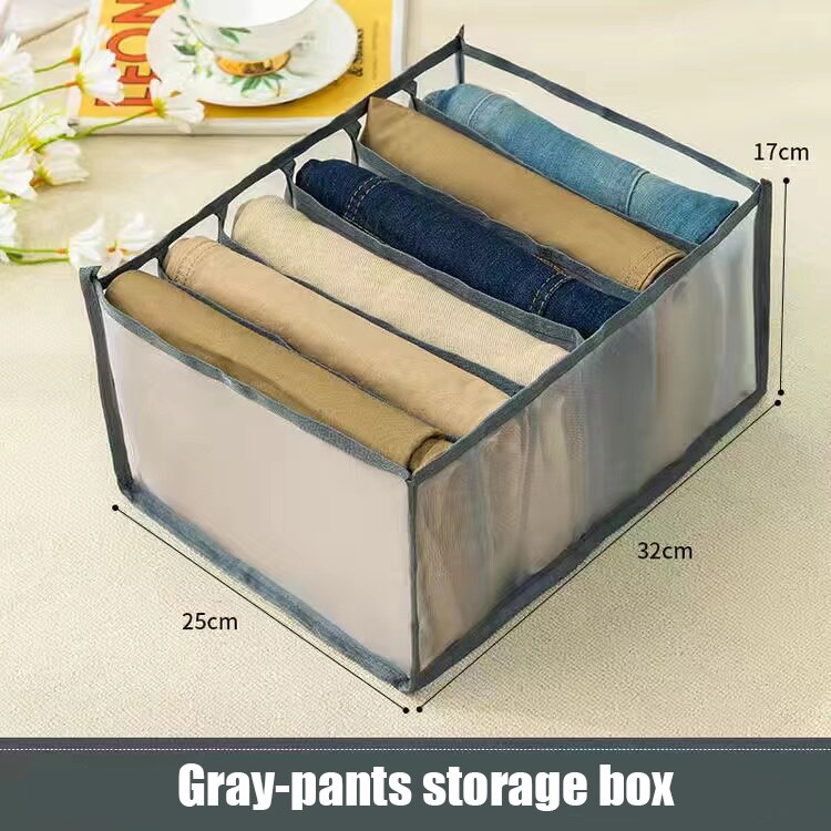 Home Foldable Clothes Closet Organizer Drawer Jeans Shirt Storage Boxs Cabinet organizer drawers Washable: SN0466