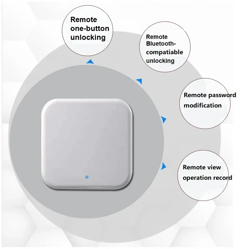 G2 TTlock Hub 2,4G WIFI Gateway für Smart Türschloss Bluetooth TTlock APP Remote Unlock Benutzer Mangement Hub