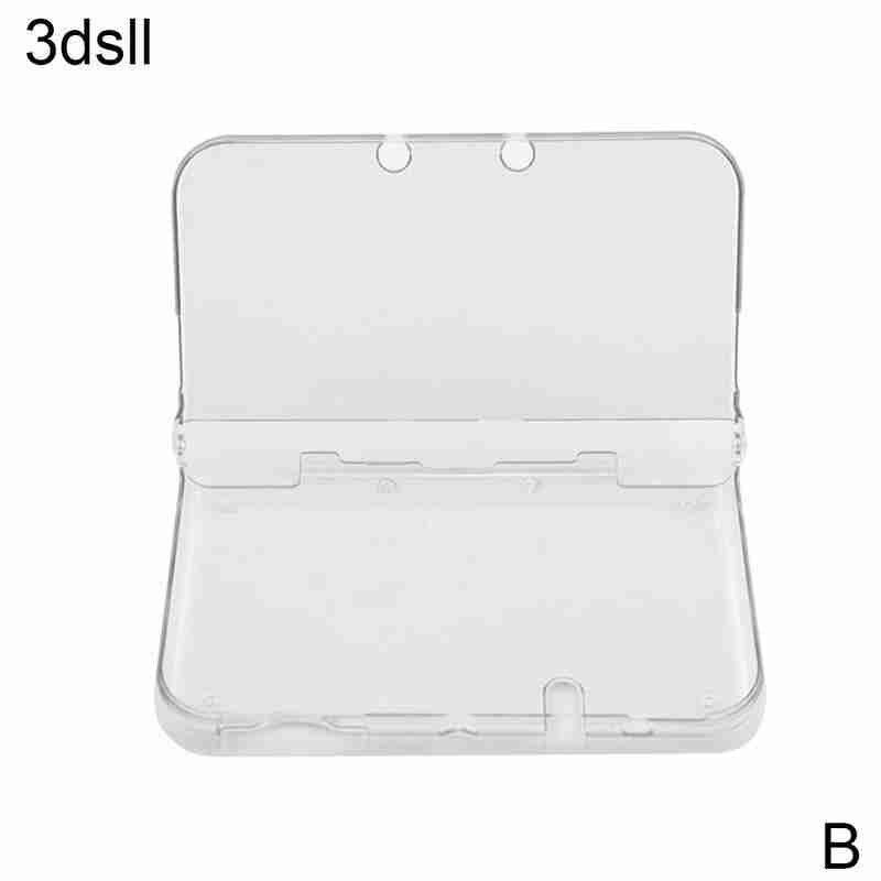 Custodia protettiva Crystal Hard Shell per Nintendo 3DS /3DS XL/new 3DS custodia protettiva in plastica trasparente per Console: B