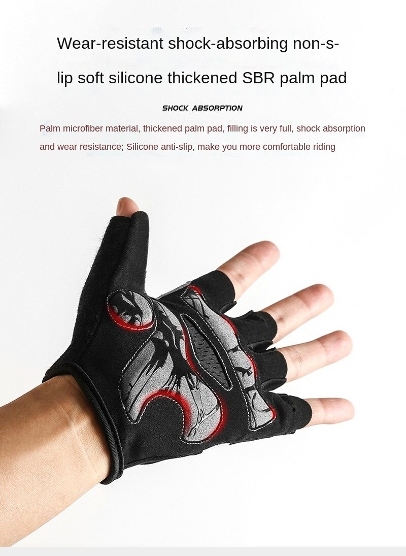 gant hiver homme gants hivers femme gant tactique gant moto gants de travail Gants tactiques sans doigts, pour le cyclisme, l&#39;arthrite, le Fitness, le vélo, respirants, demi-doigt, accessoires Emo, manoploas Moto