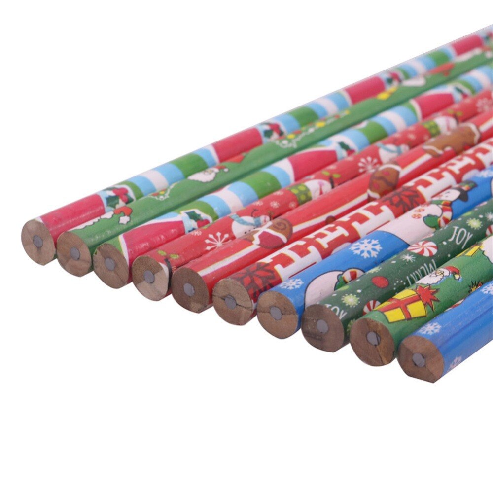 100 pz HB Matita di colore Della Penna Di Natale Modello di Halloween Modello di Gomma di colore Dei Bambini della Penna Studente Pittura Schizzo di Cancelleria