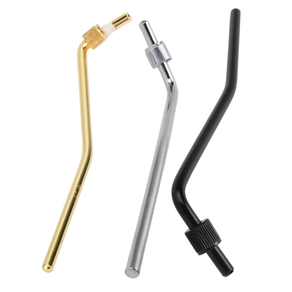 Gitaar Tremolo Whammy Bar Arm Fr Floyd Rose Brug Vervanging W/Tips 6Mm Zwart Zilver Goud 3 Kleuren gitaar Onderdelen &amp; Accessoires
