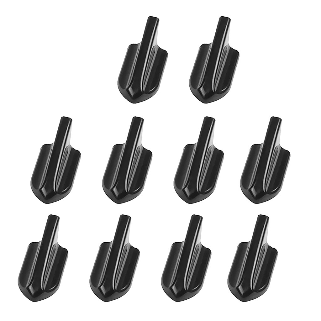 Générateur de Vortex noir universel, 10 pièces, aileron de requin, aile de toit, coffre