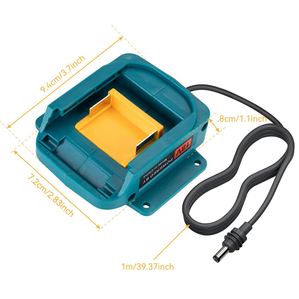 For Starlink Mini DC Power Cable Replacement For Makita Battery Charger Adapter Plug and Play for Starlink Mini Accessories 1M: Default Title
