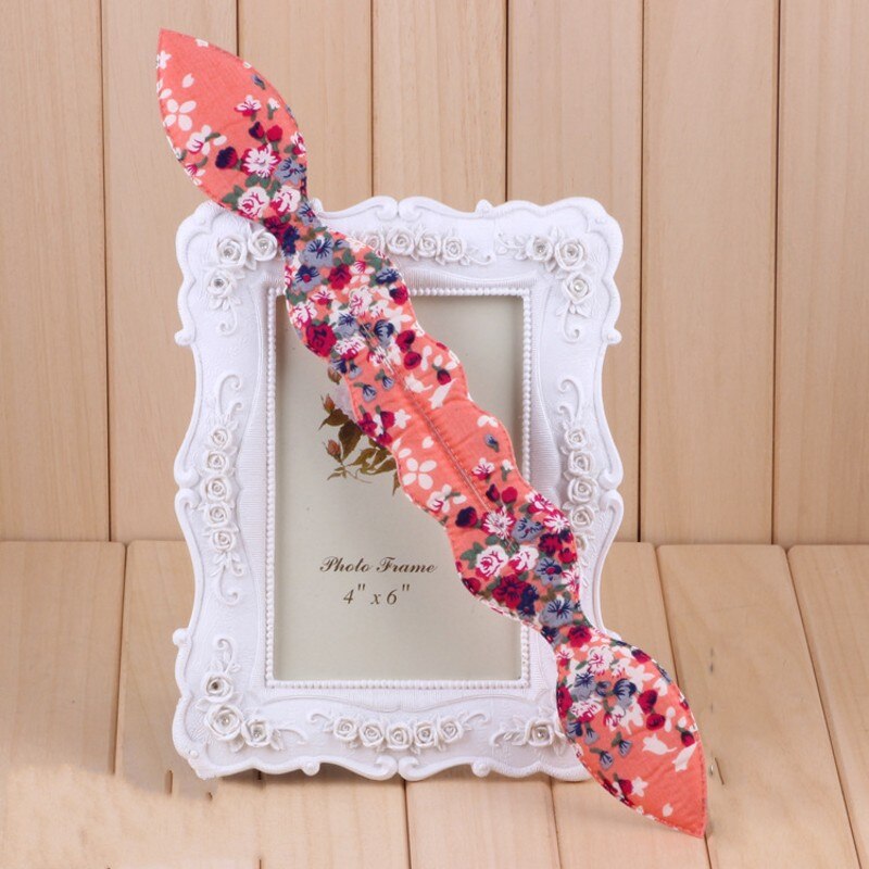 1PC Furling dziewczyna kwiatowe kropki usta styl Bunny uszy magiczna gąbka stylizacja włosów Bun Maker Twist zalotka włosów akcesoria: Style 10