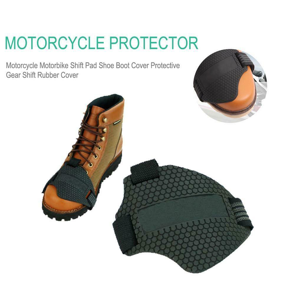 Motorlaarzen Protector Riem Versnelling Veranderen Slijtvaste Motorbike Shift Rubber Antislip Riding Beschermende Schoen Cover Voet