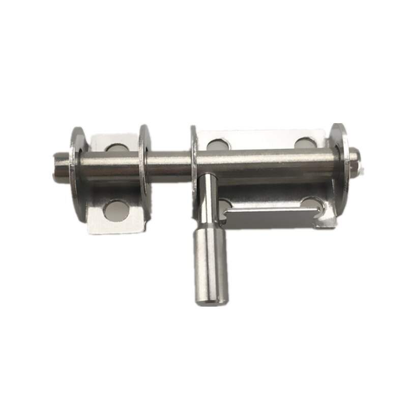 Stainless steel door latch and windows latches toilet door bolt double sliding lock spring latch hardware accessories