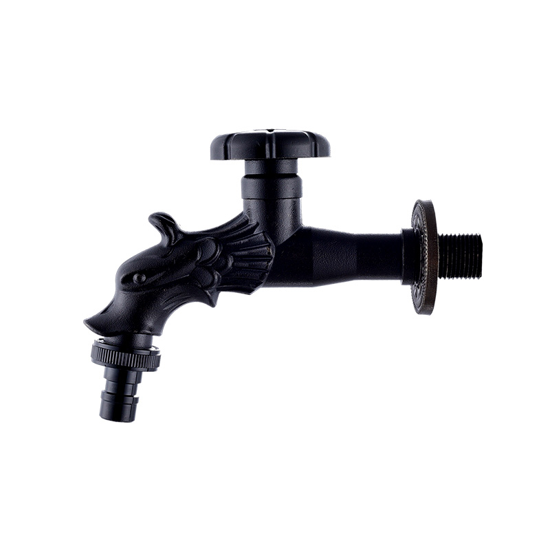 Antike Durcheinander Mopp Wasserhähne Waschmaschine Wasserhahn Drachen Einzigen Kühl draussen Balkon Wasser Wasserhähne Garten retro Armaturen
