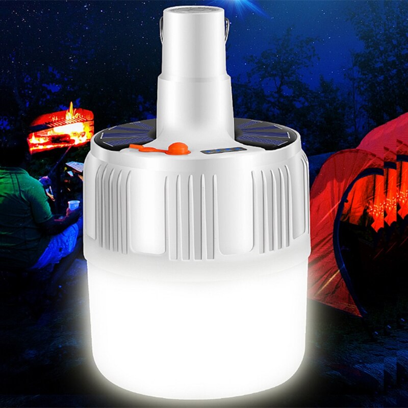 Solar Bulbs Outdoor Lighting Night Market Street Emergency Lighting