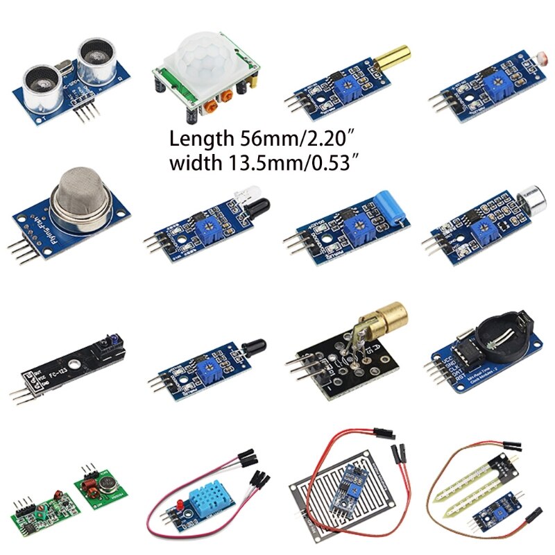 16 In 1 Raspberry Sensoren Module 16 Soorten Sensor Voor Raspberry Vlam Sensor