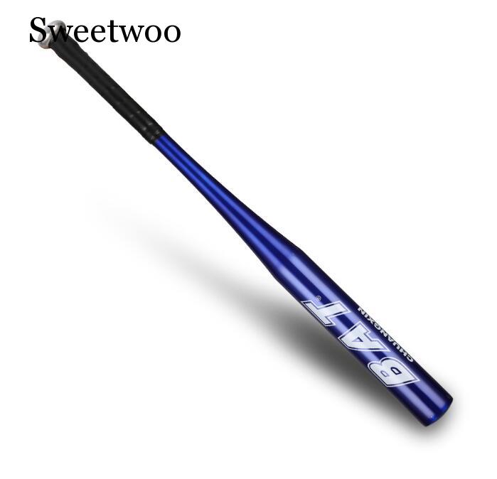 SWEETWOO Aluminium Alloy Baseball Bat Of The Bit Softball Bats 20" 25" 28" 30" 32" 34" 36"Inch black blue Baseball Bat: Blue / 32 inch(80-81cm)