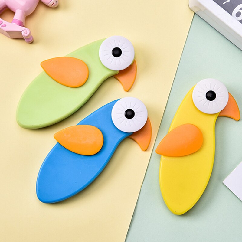 Cerradura protectora para cajones, seguro para bebés, herramientas antipellizco, lindo dibujo de pájaros, seguro de seguridad para bebés, cerradura de seguridad
