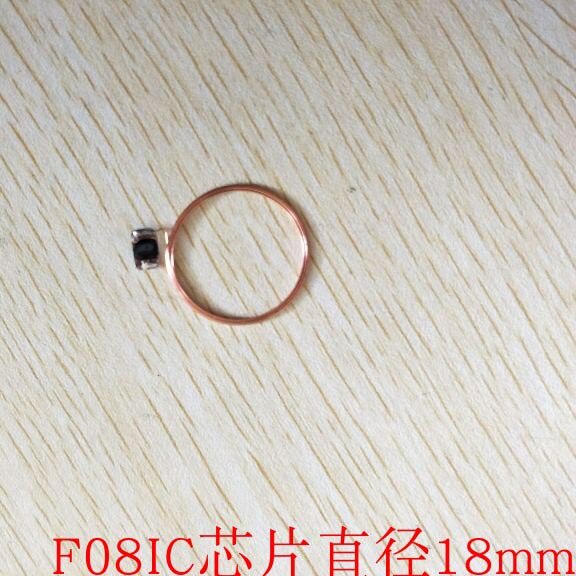 18 Mm Diameter ISO14443A F08 Spoel En Chip F1108 Cob En Antenne 10 Stks/partij