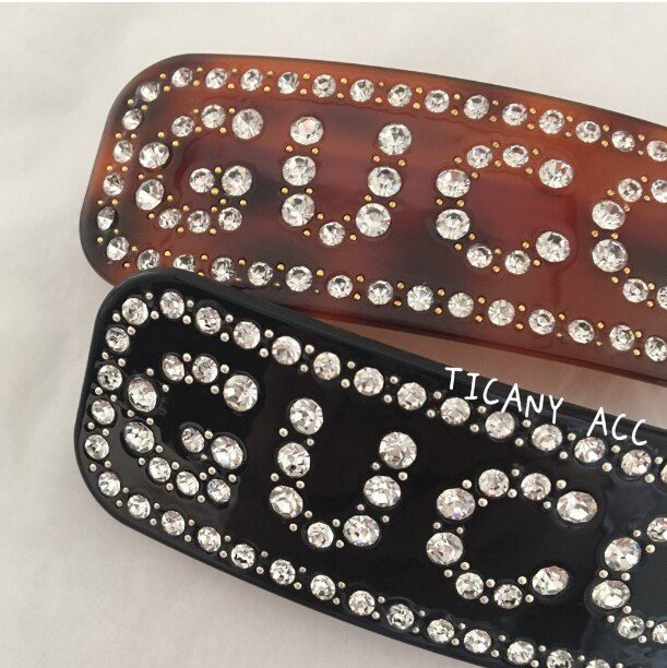 Roze Pailletten Bling Bling Leuke Haar Clip Zoete Preppy Kawayi Harajuku Stijlvolle Mode Haar Clips Belettering