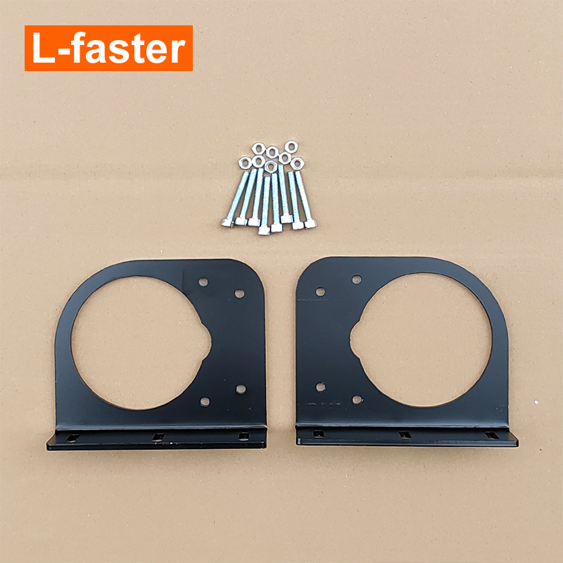 L-schneller 2 Stück kunden spezifische Stahl Montage platten halterung für 75 U/min 120 U/min Elektro rollstuhl wagen Getriebe Motor- mit gebürstetem Motor-: Ursprünglich Titel