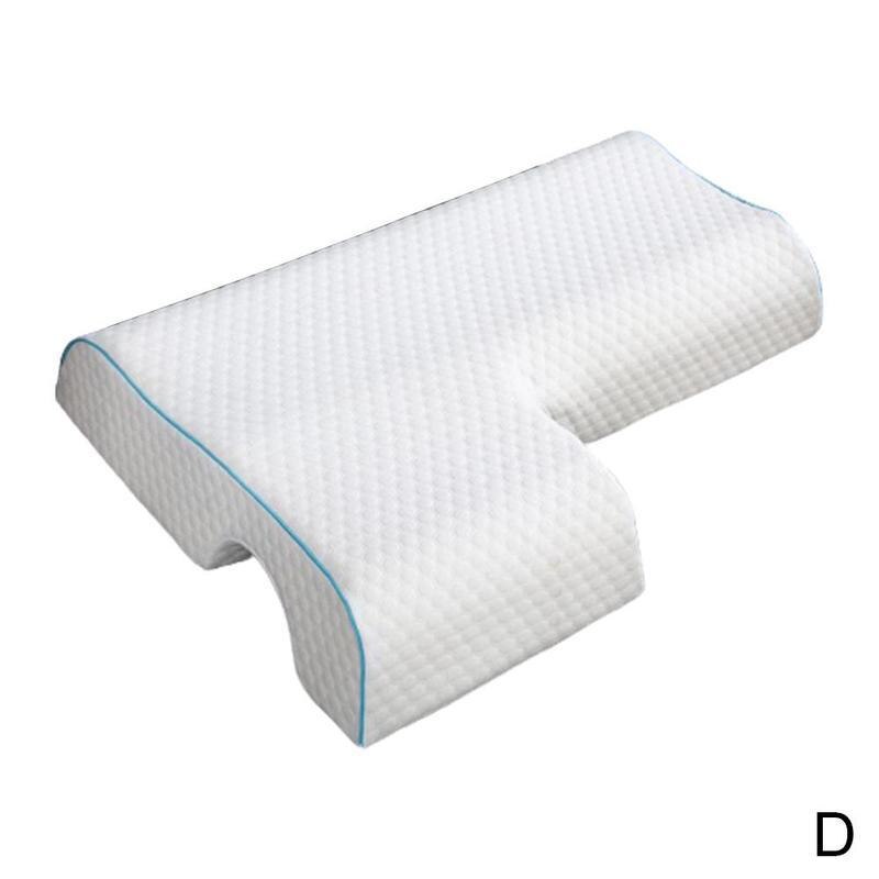 1pc Couple Pillow Home Memory Foam Pillow Breathable Skin-friendly 1.7kg Hug Slow Arch Rebound Pillow H0T3: D