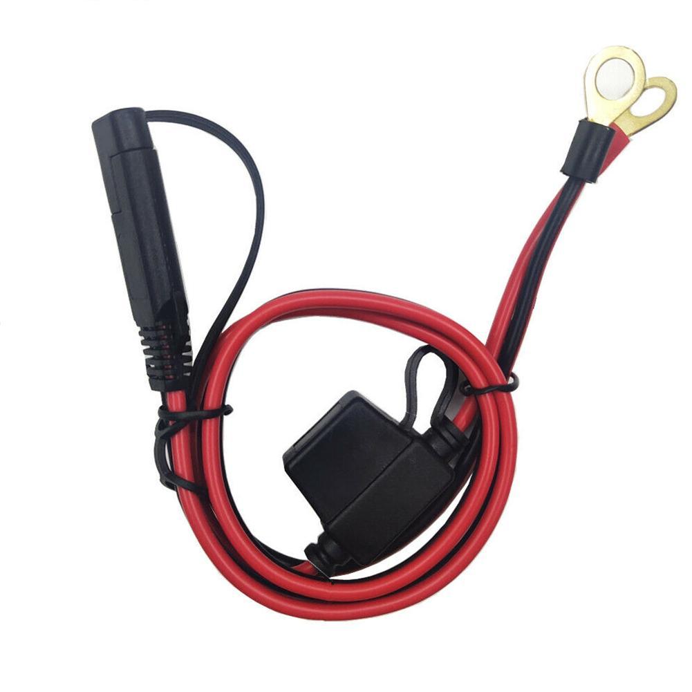 Cable cargador 1/2/3X 12V para Terminal de batería de motocicleta a conector de Cable de extensión rápida SAE para cargador de batería