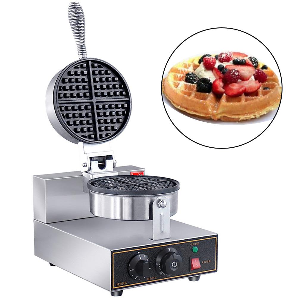 1200W Ronde Non Stick Elektrische Bakpan Wafel Maker Machine Keuken Cook Tool