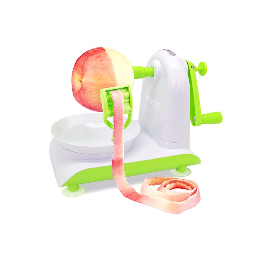 Pelador Manual multifunción de fruta y manzana, máquina peladora de pera de acero inoxidable, herramienta Manual de cocina para pelar frutas y verduras