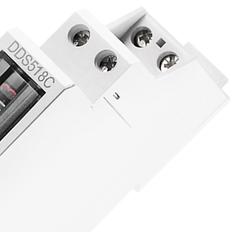 Din Rail Eenfase Analoge Teller Elektriciteit Stroomverbruik Wattmeter Energy Meter Watt Kwh 5-32A Ac 230V