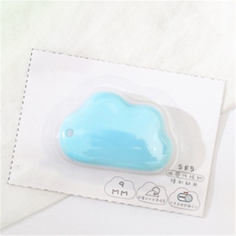 Söpö pilvi väri mini kannettava apuveitsi paperileikkuri leikkaus paperi partakoneen terä toimisto taide leikkuri paperitavarat: Sininen pilvi