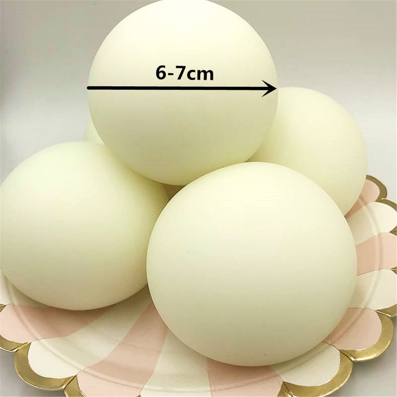 Glow In Dark Squeeze Ball Soft EVA Anti Stress Toys Sports Throw for Kids Childr P31B