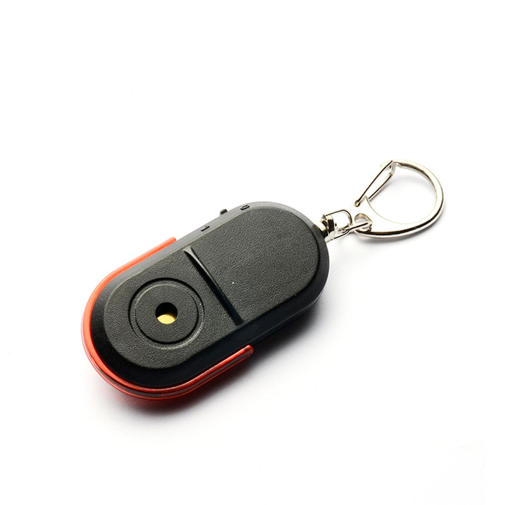 1PC Mini LED Licht Anti-Verloren Alarm Finder Pfeife Klang Lokalisierer Schlüssel Ring Tragbare Anti-Verloren Alarm schlüssel Lokalisierer Finder Keychain