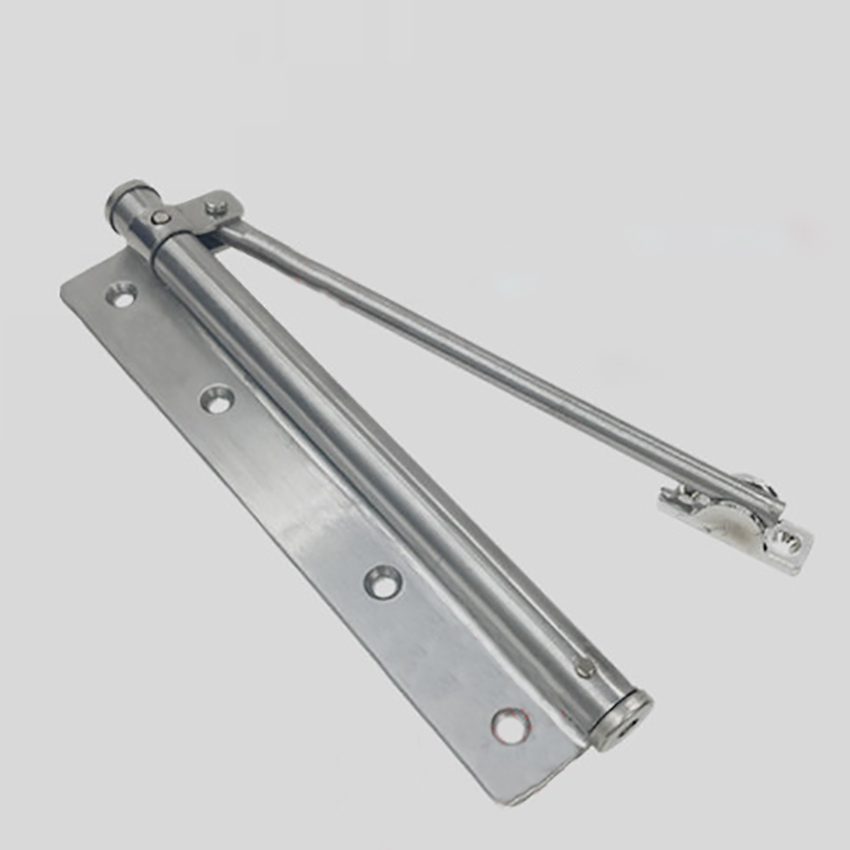 Fire Rated Door Hardware Furniture Adjustable Door Closer Stainless Steel Automatic Spring Latch Hinge For Home Office