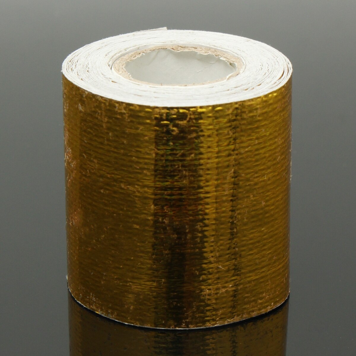 5m*5cm Car exhaust pipe Thermal insulation tape Aluminum Foil Tape Automotive Exhaust Pipe Decorative Tape Heat Shield Wrap Tape