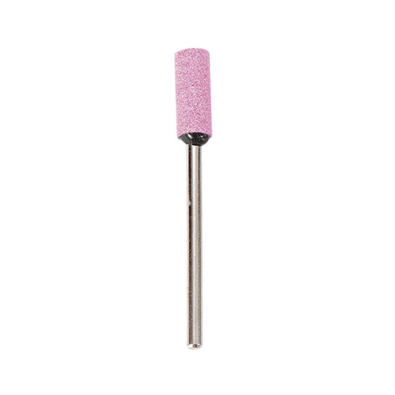 Outil de manucure électrique de foret d'art d'ongle carbure de silicium Carborundum tête de meulage tige de roue 2.34mm pour rectifier la porcelaine en métal