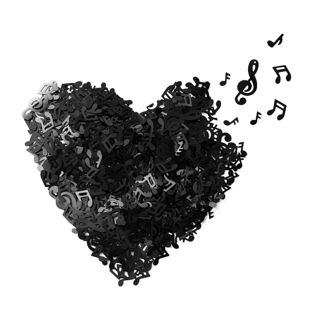 1 Pack 15g Musical Confetti Musical Note Mixed Style Confetti Table Decoration Throw Confetti for Birthday Music Party: Default Title